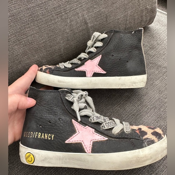 Authentic ♥️EUC Golden Goose Print HighTops - Picture 3 of 6